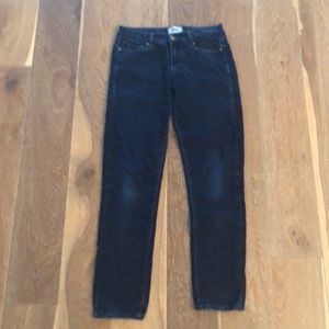 Paige denim skinny ankle peg leg jean